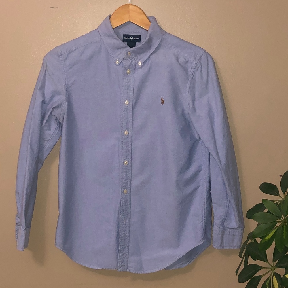 WOMANS/KIDS RALPH LAUREN DENIM POLO SHIRT